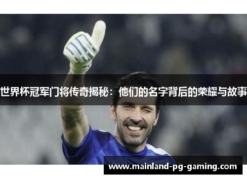 世界杯冠军门将传奇揭秘：他们的名字背后的荣耀与故事