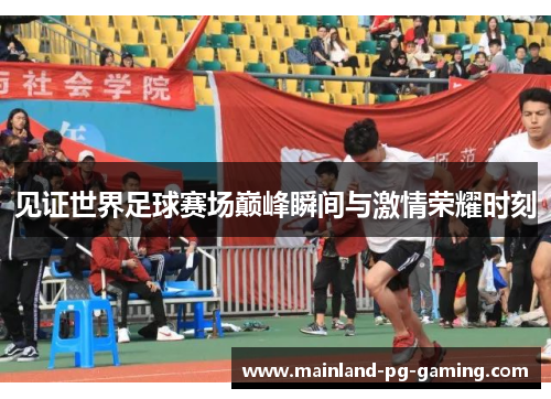 见证世界足球赛场巅峰瞬间与激情荣耀时刻
