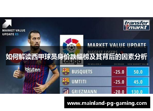如何解读西甲球员身价跌幅榜及其背后的因素分析
